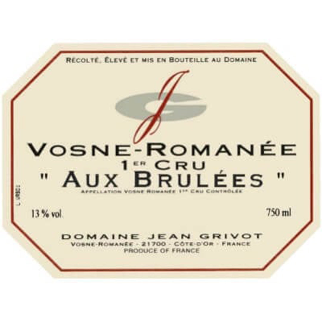 Domaine Jean Grivot Vosne Romanee Aux Brulees 2003 , OC12
