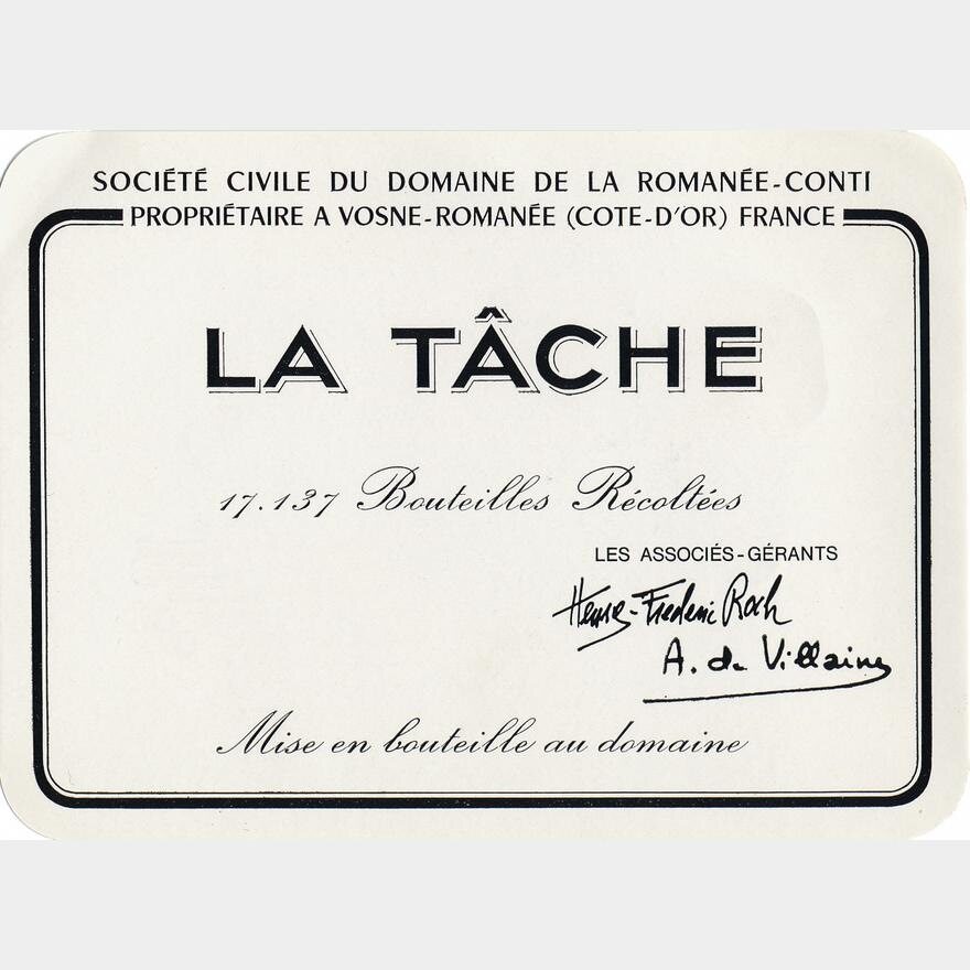 Domaine de la Romanee-Conti - La Tache Monopole 2013 OWC3