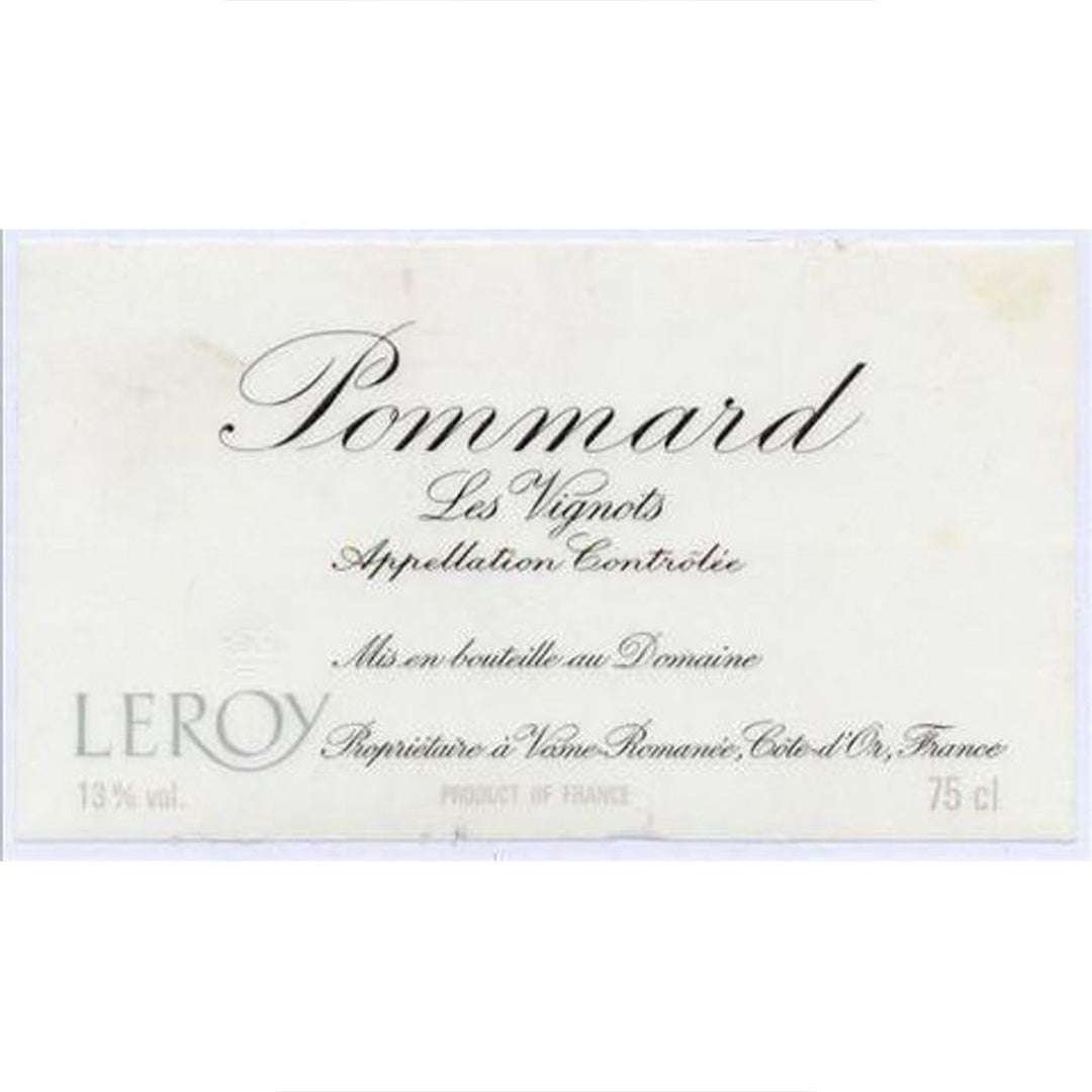 Leroy - Pommard Les Vignots 2005