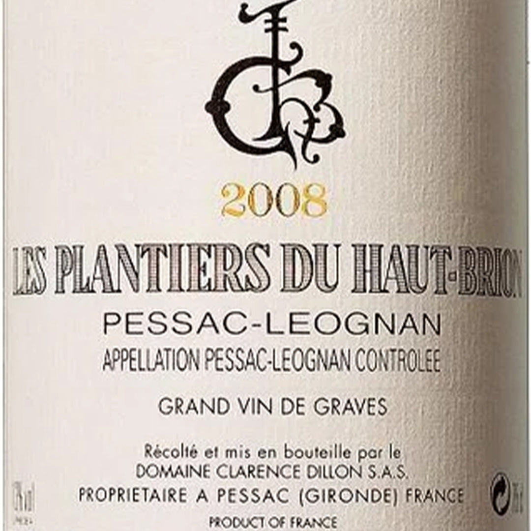 Les Plantiers du Haut-Brion Blanc, Chateau Haut-Brion 2008 , OWC12