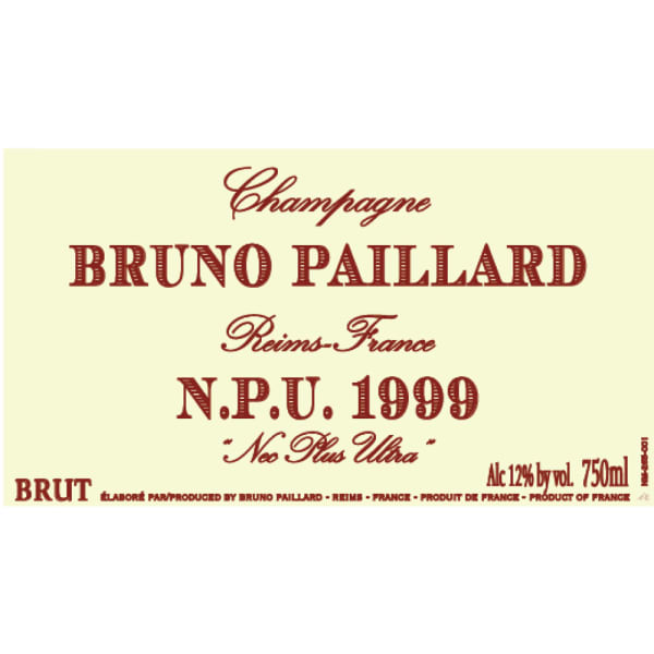 Bruno Paillard N.P.U. Nec Plus Ultra 1999 Gift Box