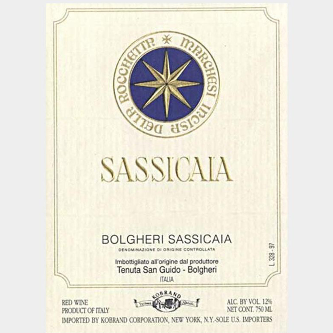 Sassicaia 2003 , OWC6