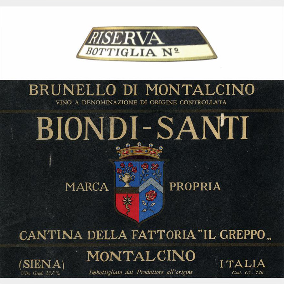 Biondi Santi Tenuta Greppo Riserva 1969 , OC6