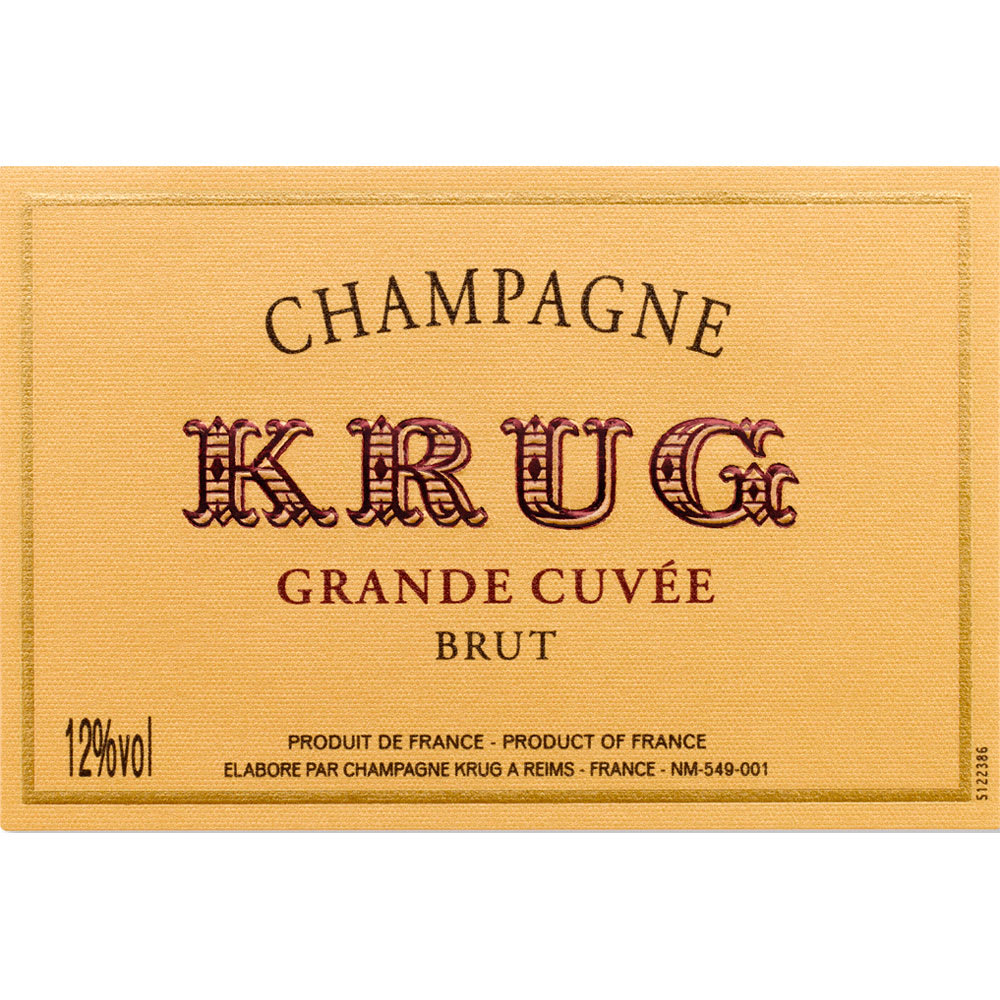 Krug Grande Cuvee Brut, 1.5L Magnum, OC1 (NV packed in Nov 2006)