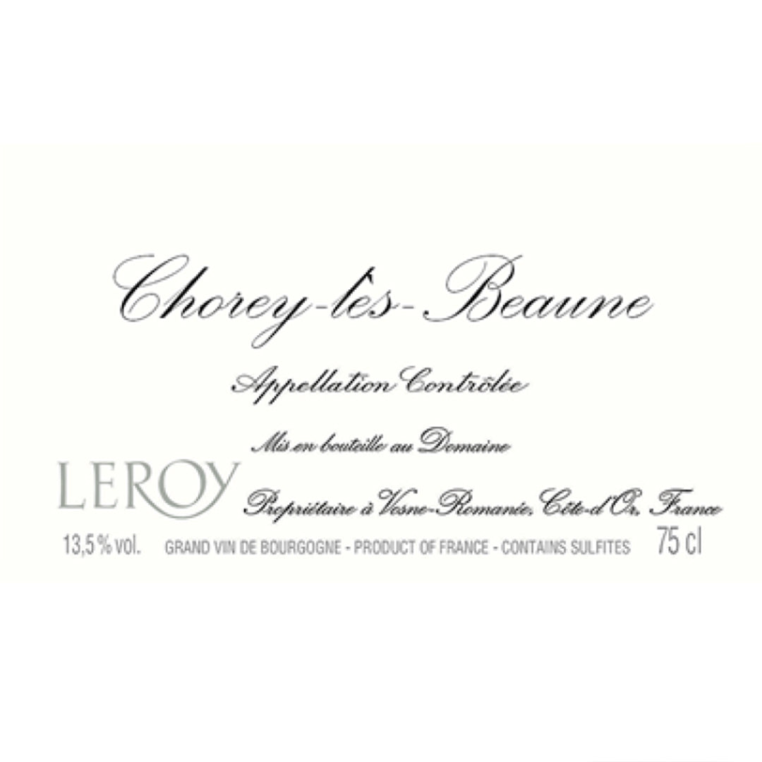 Leroy - Chorey Les Beaune 1999 , OC