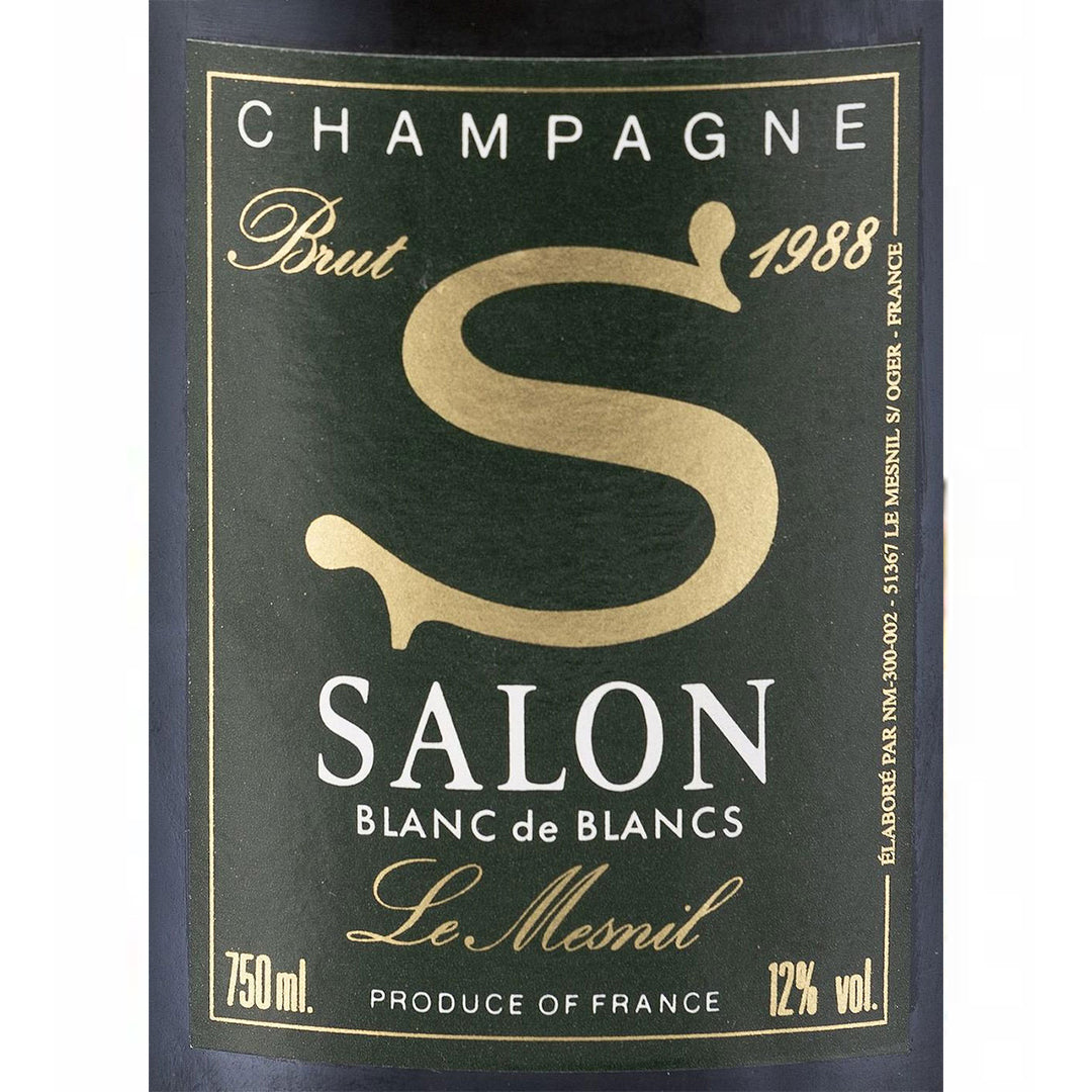 Salon Cuvee S Le Mesnil Blanc de Blancs 1988 , OWC1